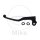 Leva della frizione originale nera per KTM Duke 400 620 640 # 93-02