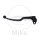 Palanca de embrague Original Negro para Suzuki GSX 750 SV 650 # 17-18