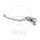 Clutch lever original silver for Moto Guzzi V11 1100 ie # 02-06