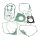 Jeu de joints sans joint de cache culbuteurs pour Yamaha YFM 300 Grizzly # 12-14