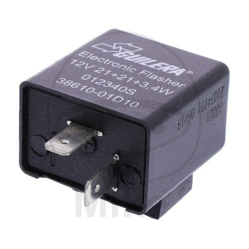 Relè indicatore 12V 2 poli originale per Suzuki GS 500 03-08 # UH 125 Burgman 04-06