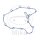 Alternator cover gasket for KTM Duke RC 125 200 # 17-19