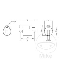 Bobina de encendido 12V para Husqvarna TC 85 KTM SX 65 85