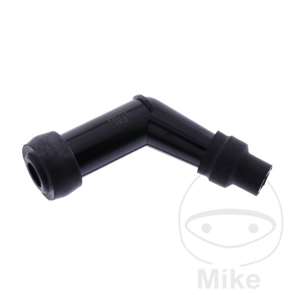 Spark plug connector VB01E 14 mm 120° black NGK
