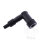 Conector bujía LD05E 12 mm 90° negro NGK