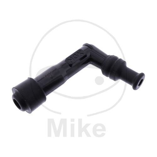 Spark plug connector XZ05F 10/12/14 mm 102° M4 black