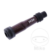 Spark plug connector SB05F-R 14 mm 0° M4 red NGK