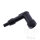 Cosse de bougie LB05F 14 mm 90° M4 noir NGK pour Aprilia BMW Honda Suzuki