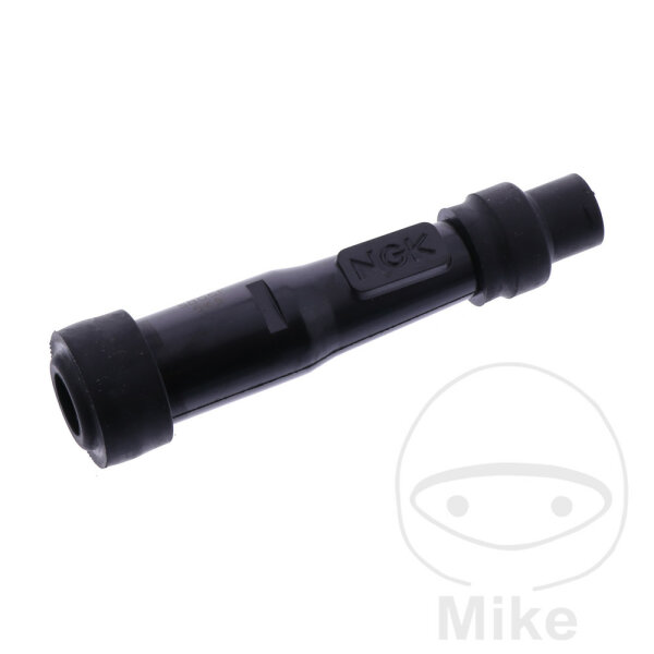 Spark plug connector SB05F 14 mm 0° M4 black NGK for Kawasaki Z 900 # 1973-1976