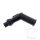 Conector bujía V05E 14 mm 120° negro NGK para Aprilia Derbi Gilera Piaggio