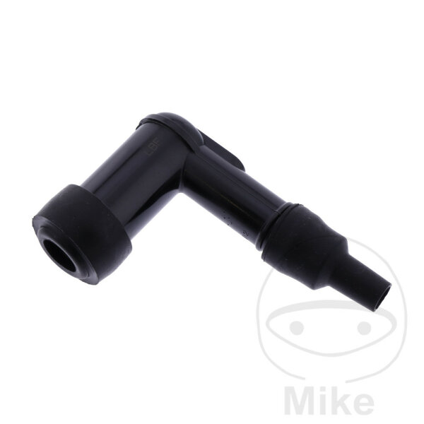 Spark plug connector LB 14 mm 90° M4 black NGK