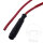Spark plug connector SD05FMC Racing 10/12 mm M4 black NGK for Honda CB CBX VF