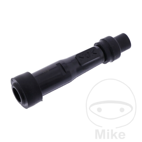 Conector de bujía SB01E 14 mm 0° negro NGK
