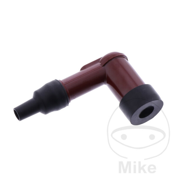Conector bujía LD05F-R 10/12 mm 90° M4 rojo NGK