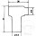 Spark plug connector LB05EMH 14 mm 90° black NGK