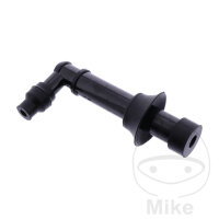 Spark plug connector 10/12 mm 90° M4 black for Honda...