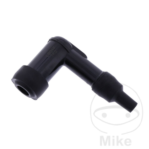 Conector bujía LB01F 14 mm 90° M4 negro NGK