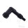 Conector bujía LB01F 14 mm 90° M4 negro NGK
