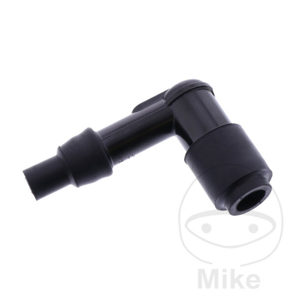 Connettore candela LB05FP 14 mm 90° M4 nero NGK per Kawasaki KX 80 # 1984-2000