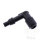Connettore candela LB05FP 14 mm 90° M4 nero NGK per Kawasaki KX 80 # 1984-2000