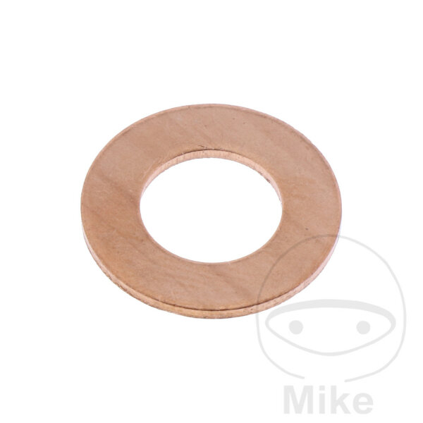 Sealing ring copper oil drain plug 8,2x16x1 mm