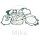 Seal kit ATH without oil seals for Yamaha YFM 90 Raptor # 2010-2015