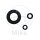 Set di paraoli ATH per Kawasaki ZX-10R 1000 Ninja # 2006-2009