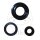 Wellendichtring Satz ATH für Kawasaki KLF 250 Bayou 2WD # 2003-2010