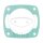 Cylinder base gasket -0.7 mm ATH for Maico 250 400 490