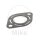 Junta del colector 32,1x55,8x1,1mm ATH para Piaggio Ape 420