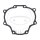Gasket gearbox cover original for Harley Davidson 1450 1584 1690 1745 1800 1868