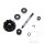 Kit di riparazione della pompa dellacqua per Gilera Runner Italjet Dragster 125 180 Piaggio 125