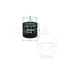 Filtro olio OC458 MAHLE per Royal Enfield Continental...