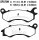 EBC SFA HH Scooter Sintered Brake Pads SFA709HH