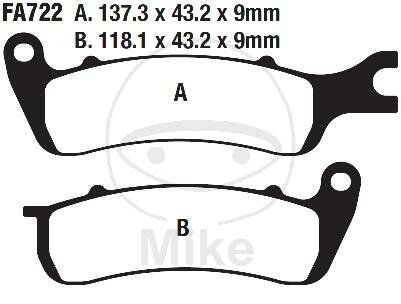 EBC Bremsklötze Standard FA722