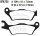 EBC Scooter brake pad set organic SFA732