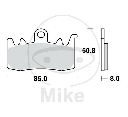 TRW Brake pad set Sinter TRQ MCB856TRQ