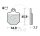 TRW Brake pad set Sinter TRQ MCB794TRQ