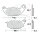 TRW Brake pad set Sinter TRQ MCB878TRQ