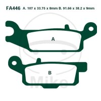 EBC Bremsklotz Satz Sinter R Off-Road 392421