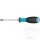 HAZET Cross-recess screwdriver PH1 x 80 with striking cap