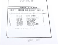 Juego completo de juntas de motor para für Yamaha XT...