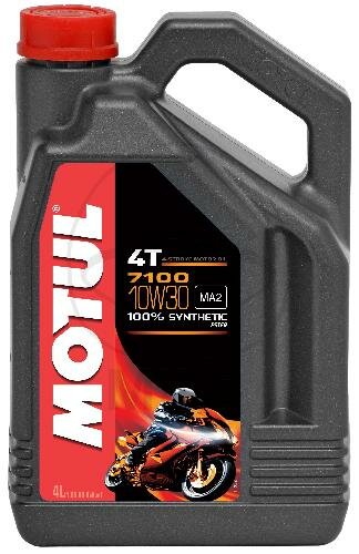 Motoröl 10W30 4T 4 Liter Motul synthetisch 7100