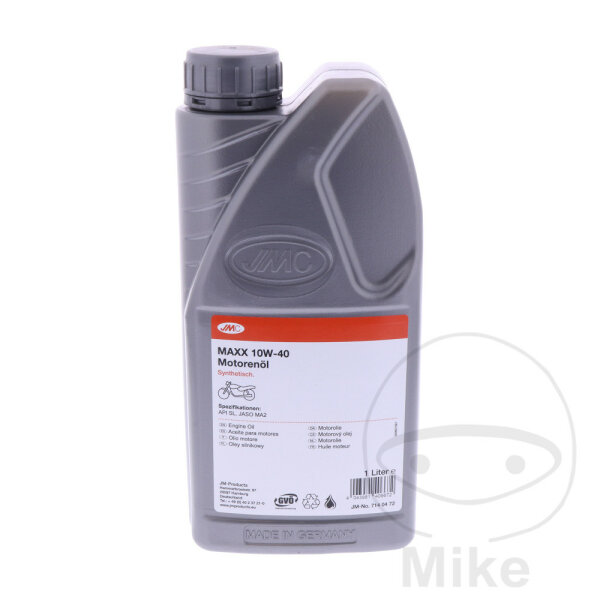 Aceite de motor 10W40 4T 1 litro JMC Maxx sintético