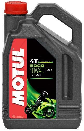 Aceite de motor 10W40 4T 4 litros Motul semisintético 5000