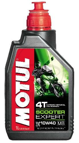 Engine oil 10W40 4T 1 liter Motul HC-Synthesis Scooter Expert