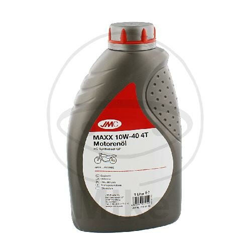 Engine oil 10W40 4T 1 liter JMC Maxx HC synthesis