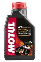 Engine oil 10W50 4T 1 liter Motul synthetic 7100
