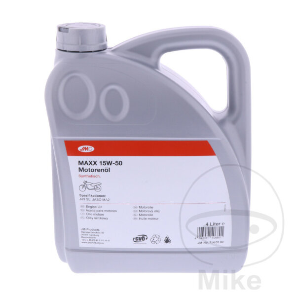 Engine oil 15W50 4T 4 liters JMC Maxx synthetic