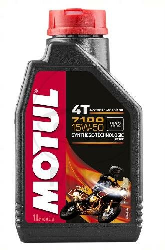 Engine oil 15W50 4T 1 liter Motul synthetic 7100